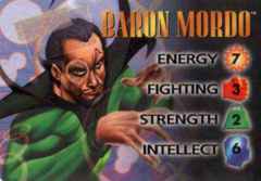 Baron Mordo 4-Grid Character Card